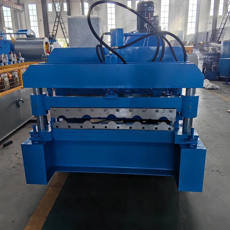 Máy tạo hình mái ngói tráng men 820