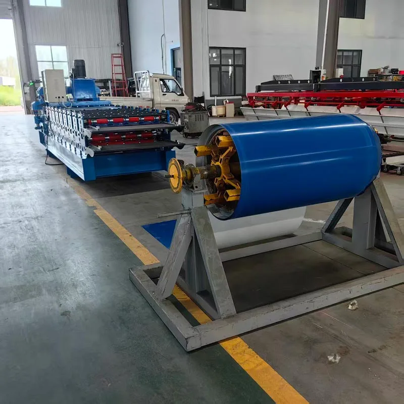 Máy tạo hình mái ngói tráng men 840