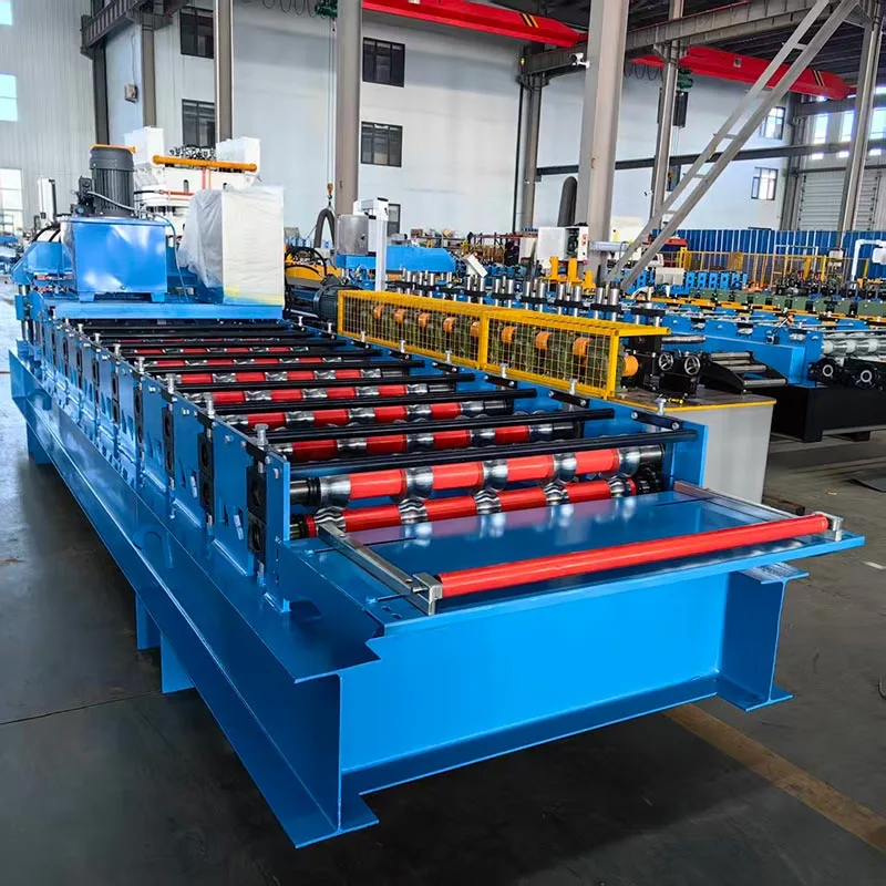 840 Glazed Roof Tile Roll Forming Machine
